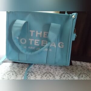 Marc Jacobs Blue Tote Bag